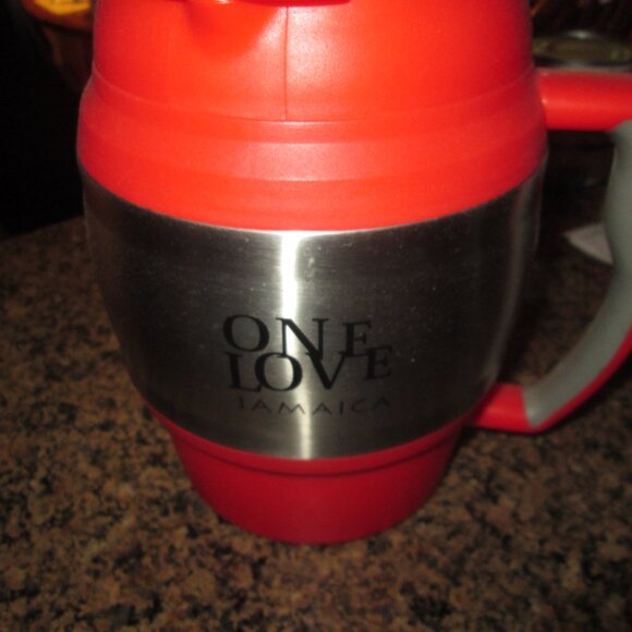 Large Jamaica One Love Thermos - Picture 3 of 3